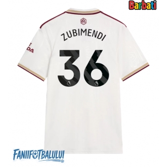 Arsenal Martin Zubimendi #36 Tricou Fotbal Replică 2025-26 Barbati Treilea